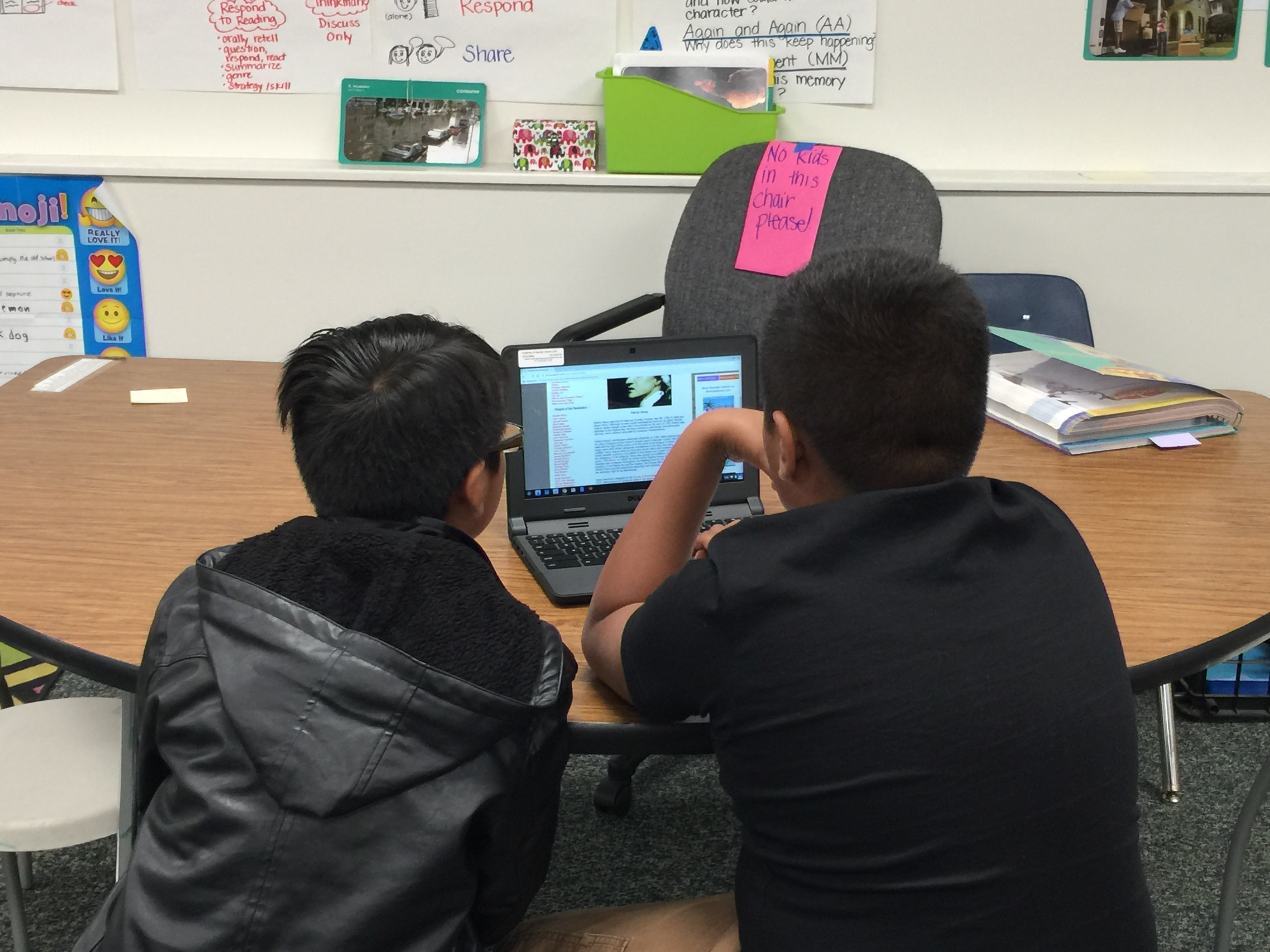 Technology helps students go beyond classroom lessons to further expand their knowledge.