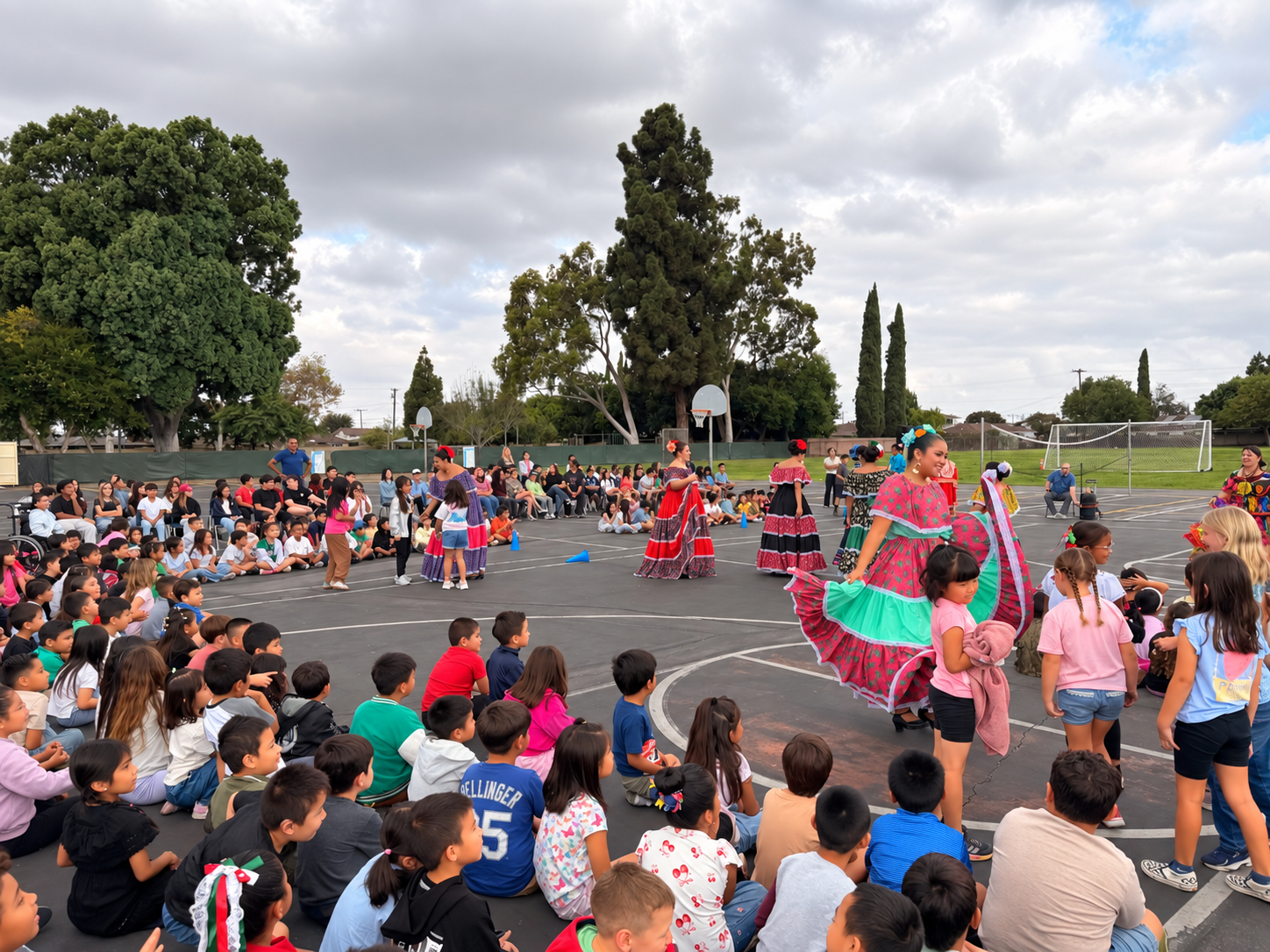 La Quinta High School Baile Folklórico Assembly