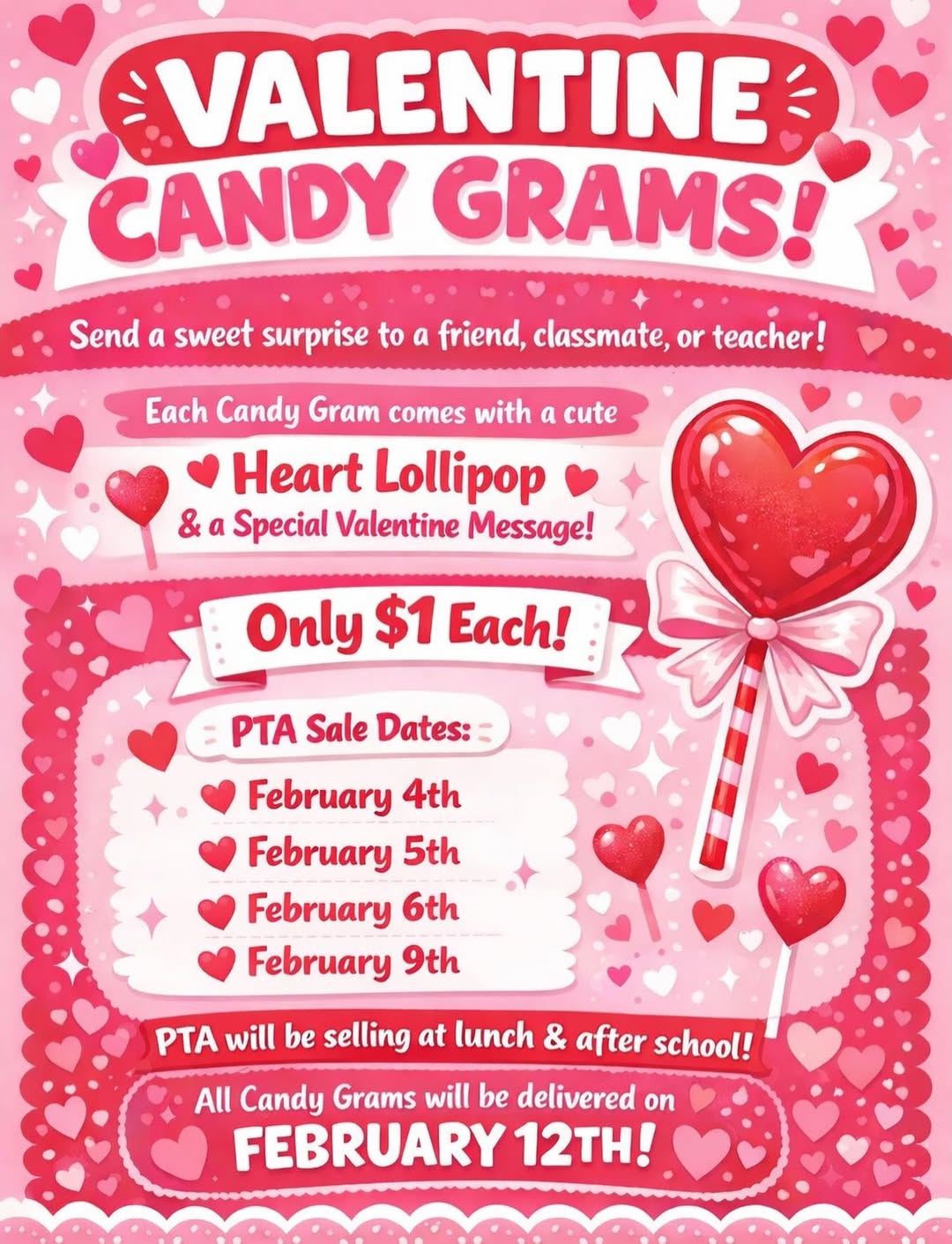 Valentine Candy Grams