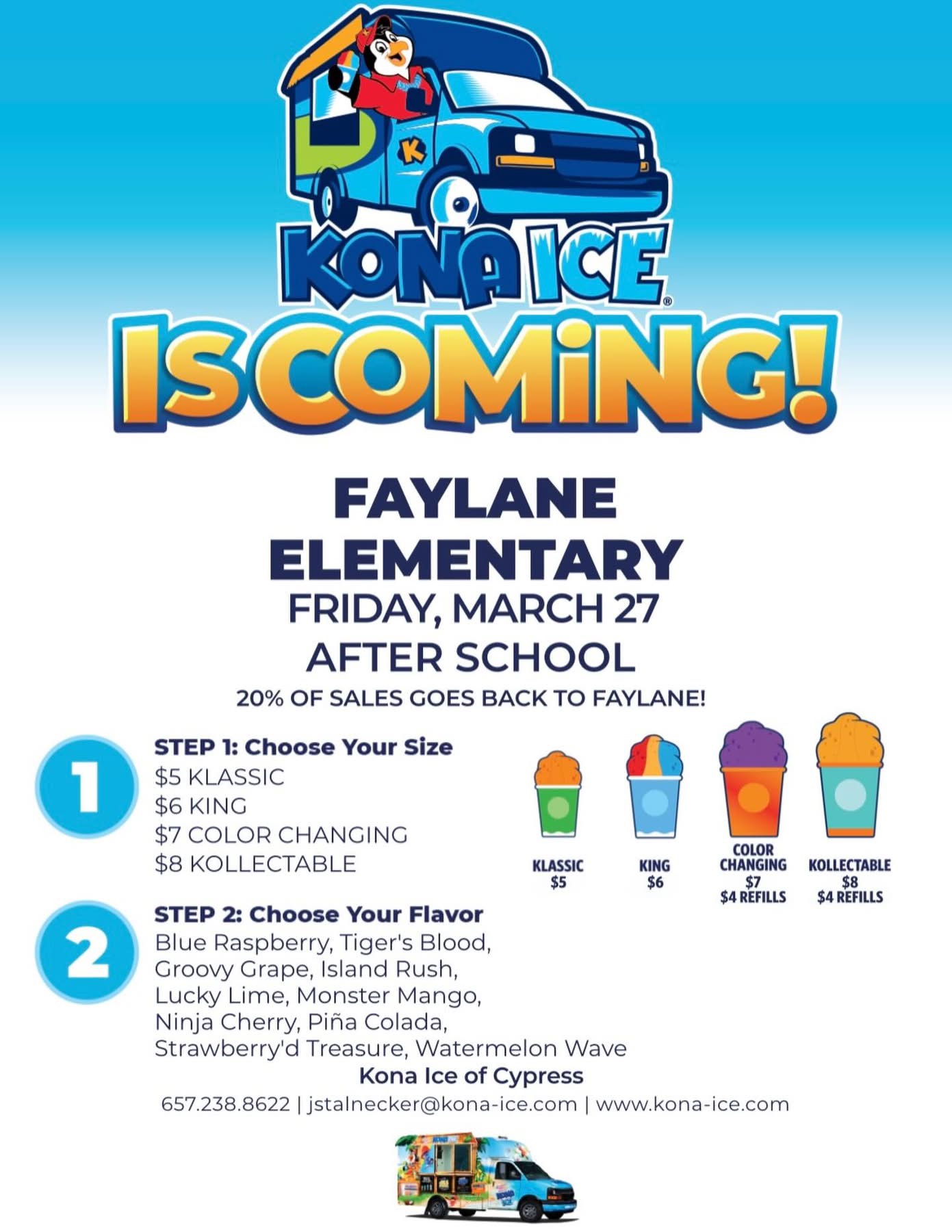 After School Snack Sale