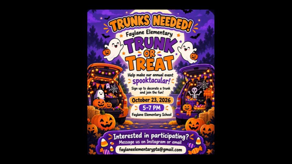 Trunks Needed!