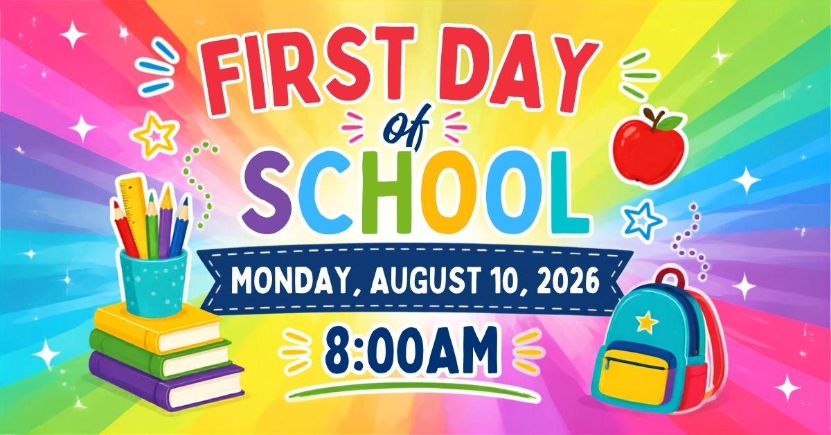 1st day of school