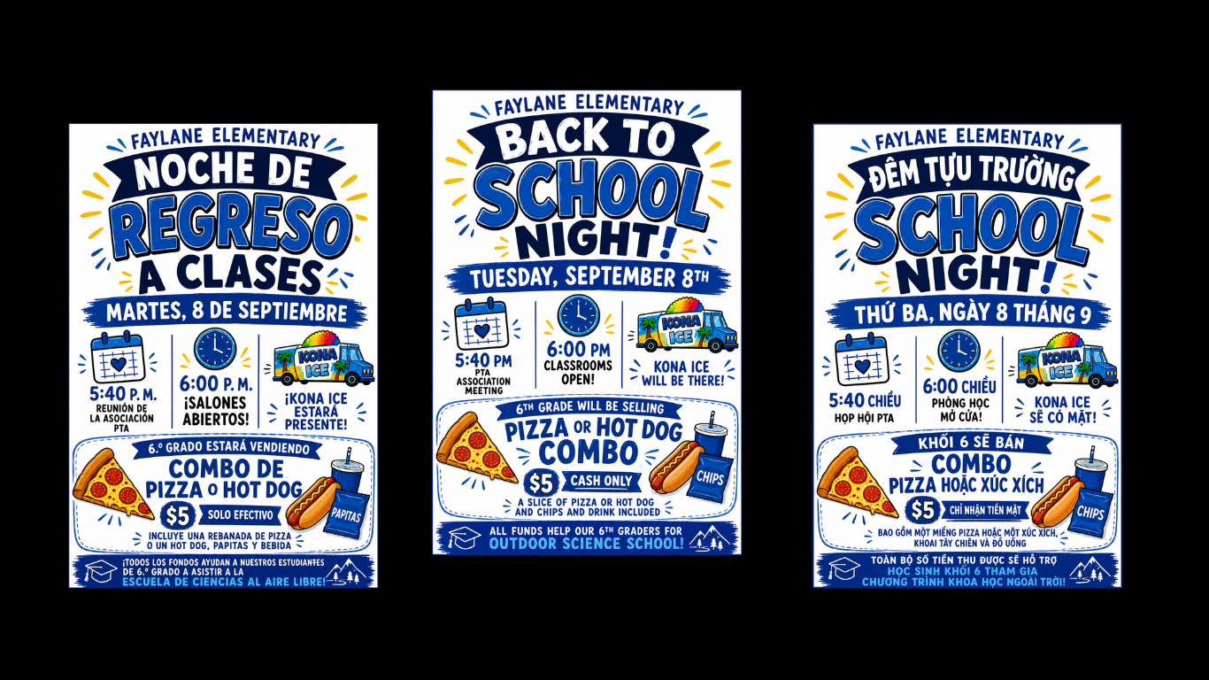 Back to School Night