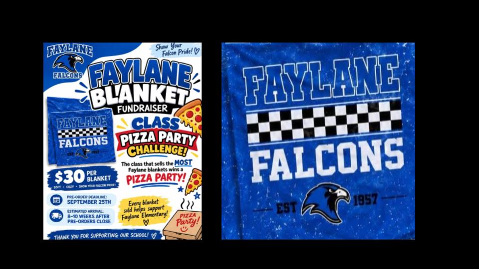 Faylane Blanket Fundraiser 9/25