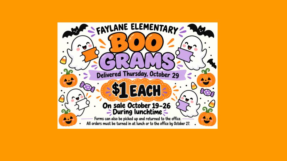 BOO GRAMS $1